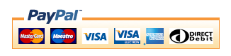 We Now Accept
                  Paypal!